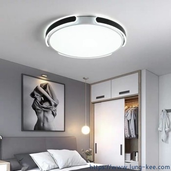 臥室超薄簡約現代溫馨吸頂燈大氣家用陽台書房燈創意個性led吸頂