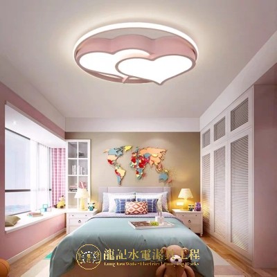 臥室燈led吸頂燈簡約現代創意遙控主臥房間燈個性客廳書房燈具