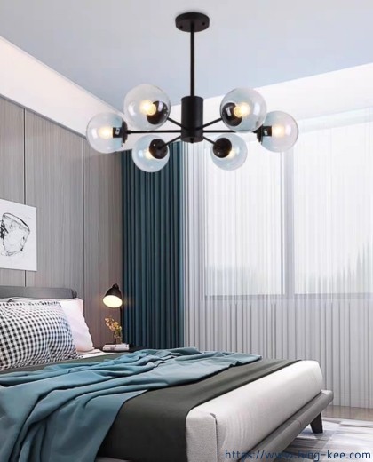 北歐燈具,客廳燈LED,創意個性魔豆,臥室餐廳吊燈,簡約現代大氣分子燈