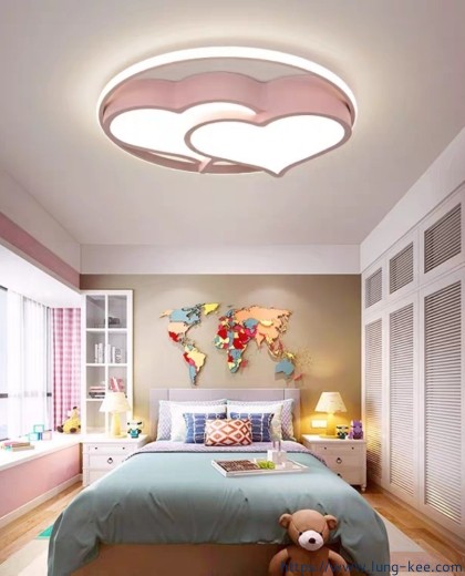 臥室燈led吸頂燈簡約現代創意遙控主臥房間燈個性客廳書房燈具